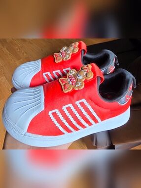 Sz 10 Toddler Girl's ADIDAS ORIGINAL'S Disney Minnie Mouse SUPERSTAR 360